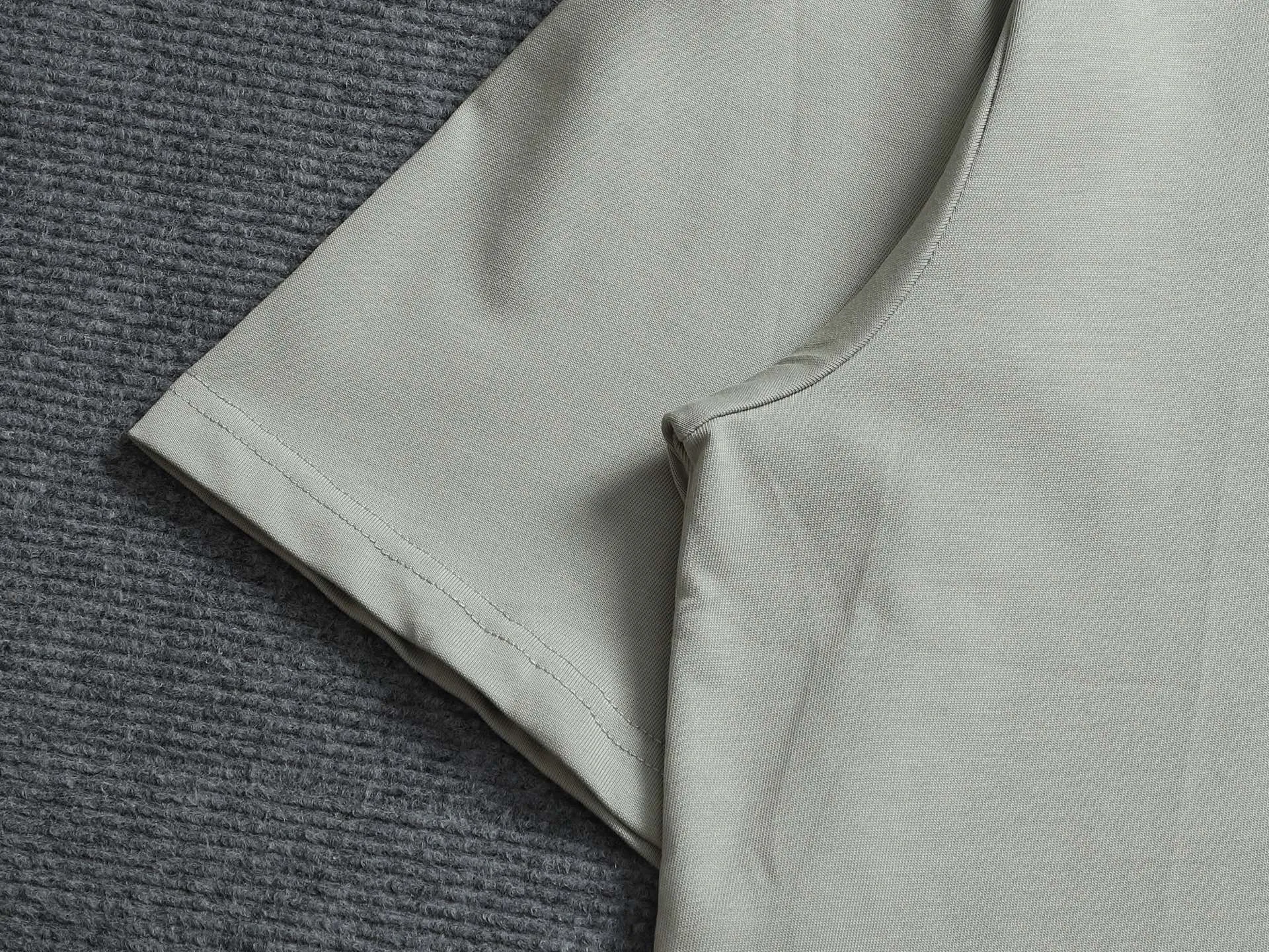 BALENCIAGA 2026BB Logo ， Retro Same Style T 320 Versatile : Gray Size：XS S M L
